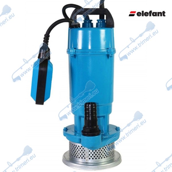 Потопяема дренажна помпа Elefant Aqua QDX1.5-32-0.75F, 750W, 32м, 50 л/мин